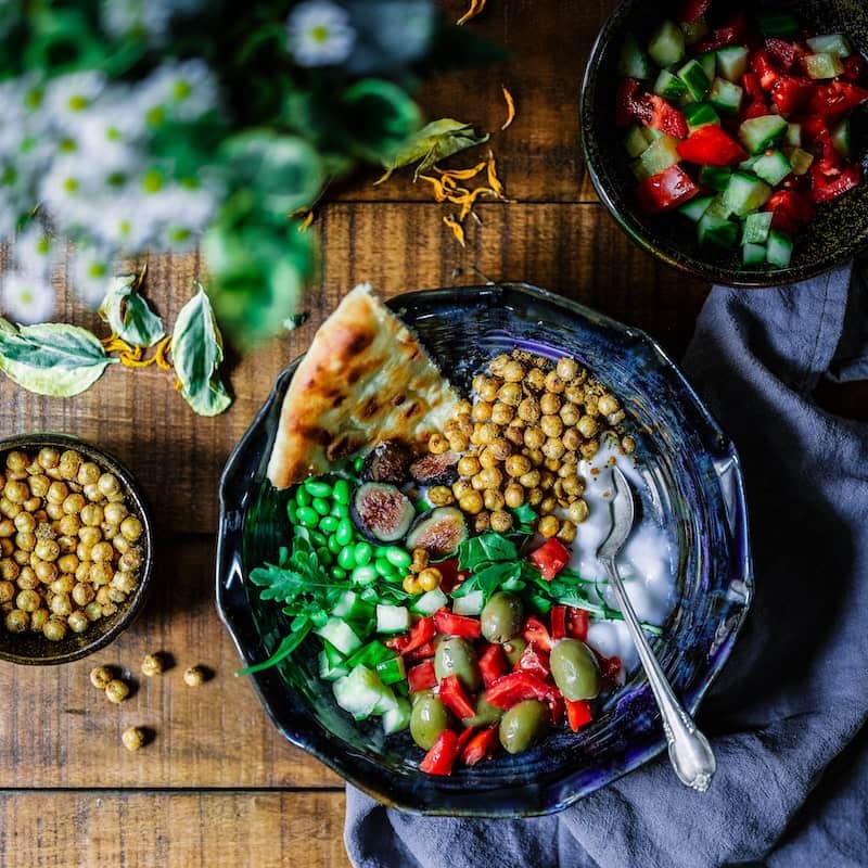 phote of beatifully arrenged food